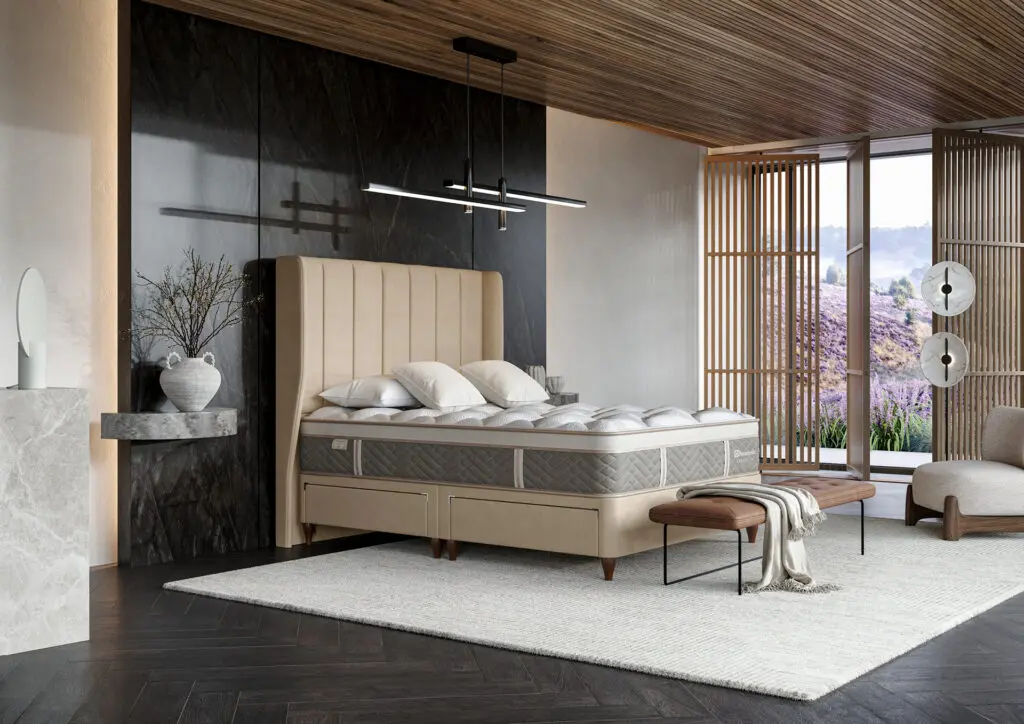 Mattresses - Hero 1 SL 1759 Essence Medium Angle Roomset Resize 1920x13571 2