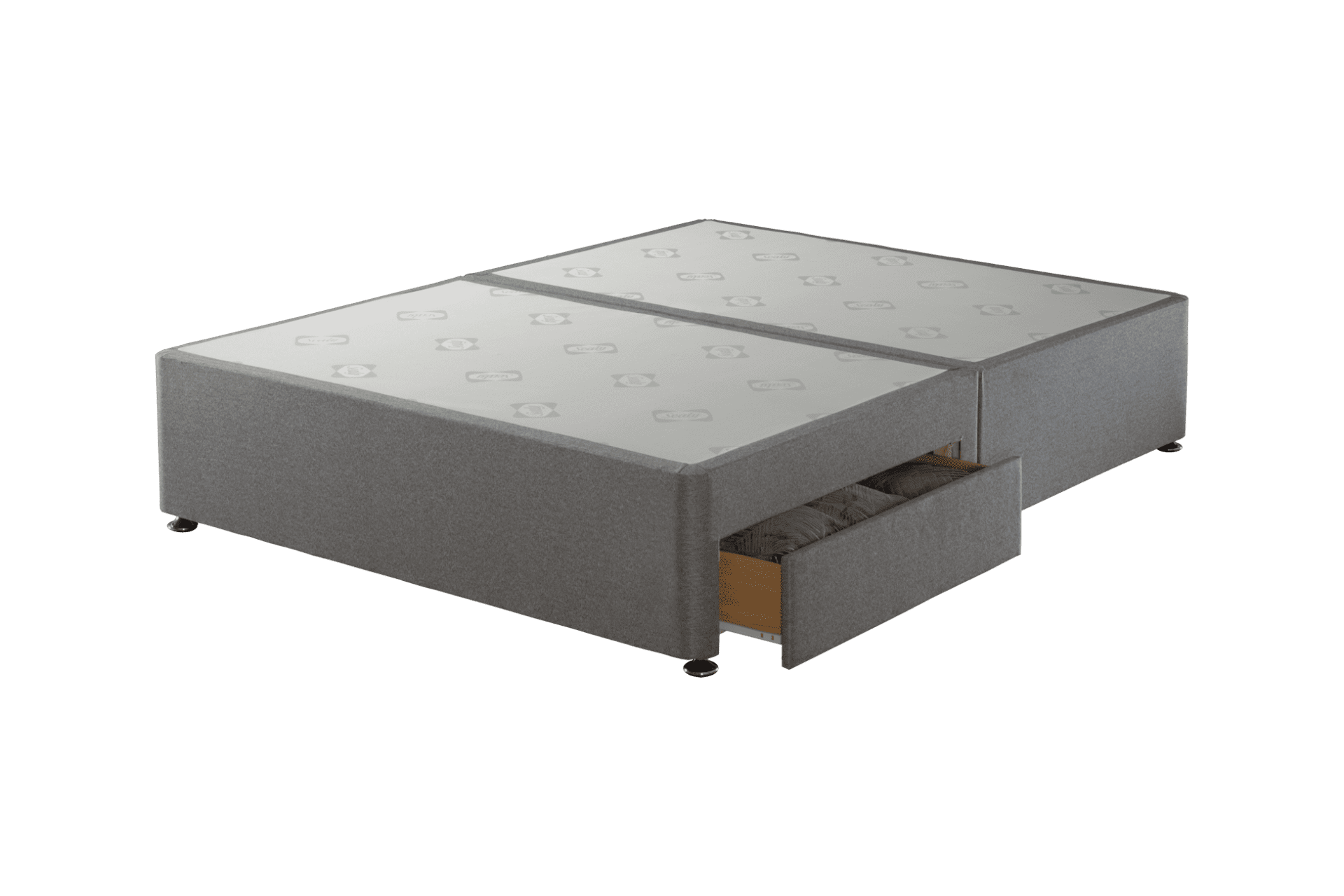 2 Drawer Pebble-2 Drawer Divan Base