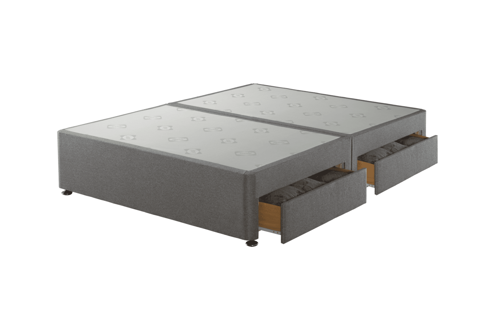 4 Drawer Pebble-4 Drawer Divan Base