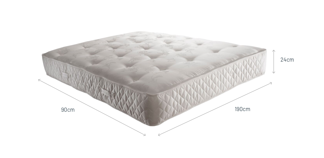 Cunard single-Sealy Cunard Mattress and Divan