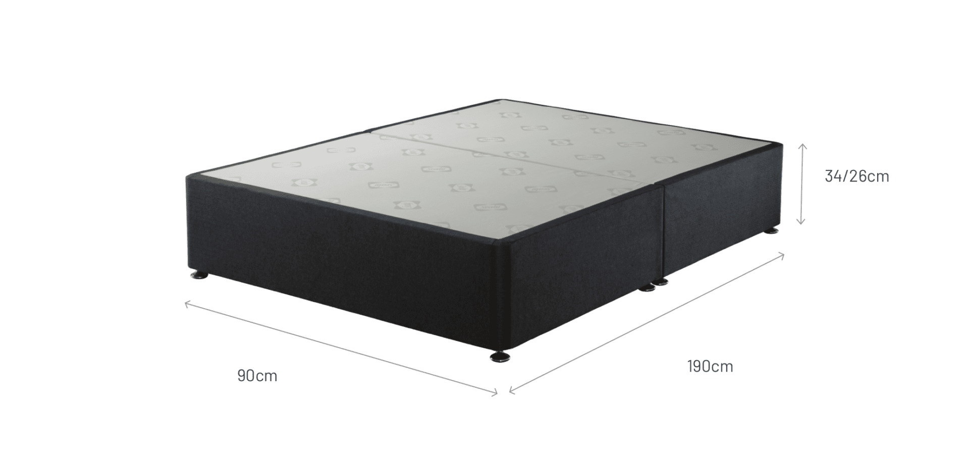 No Storage single-Non Storage Divan Base