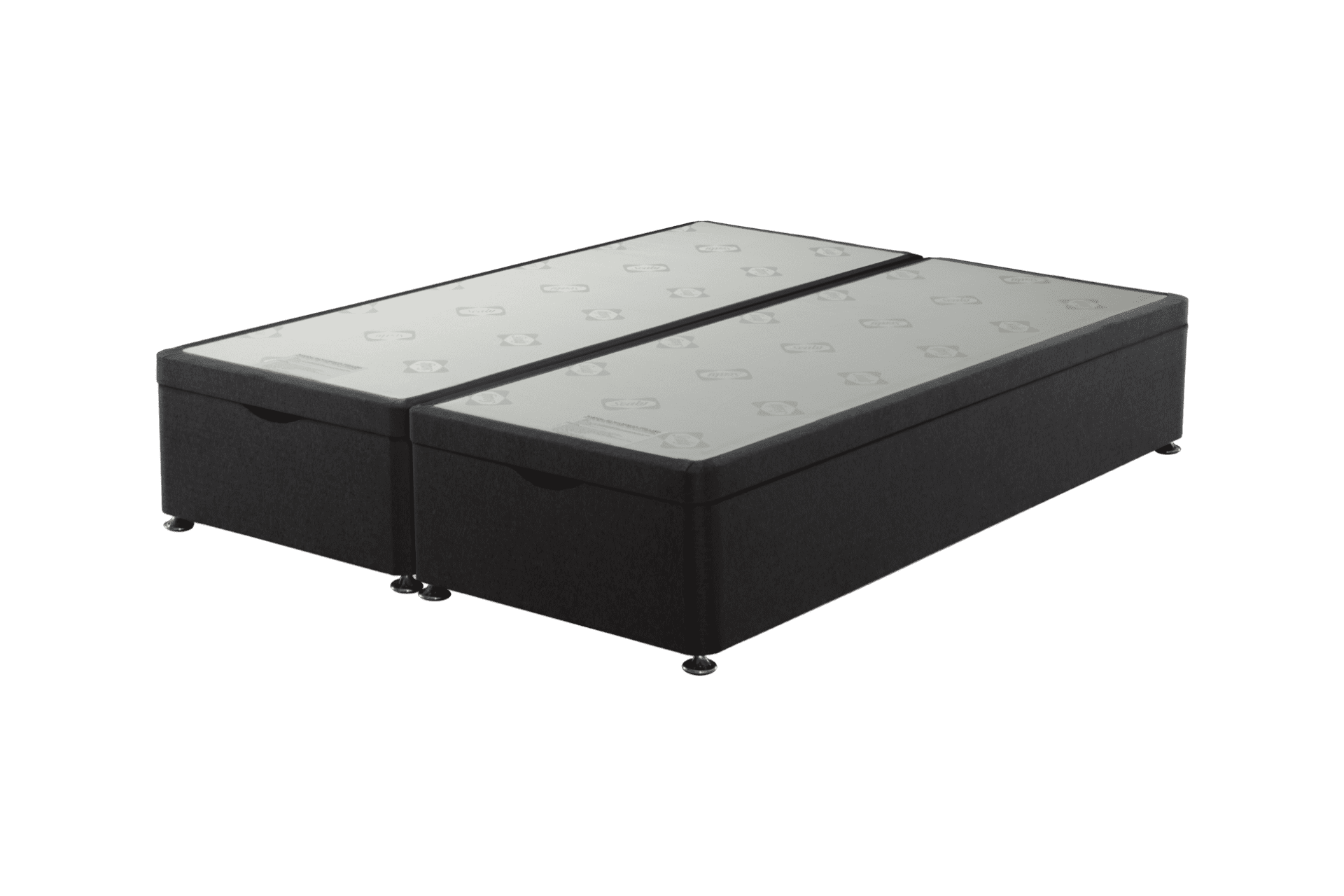 Ottoman Dark Steel-Ottoman Divan Base