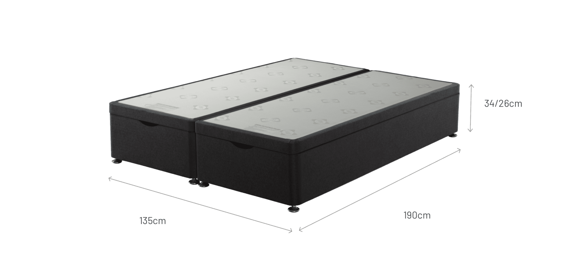 Ottoman Double-Ottoman Divan Base