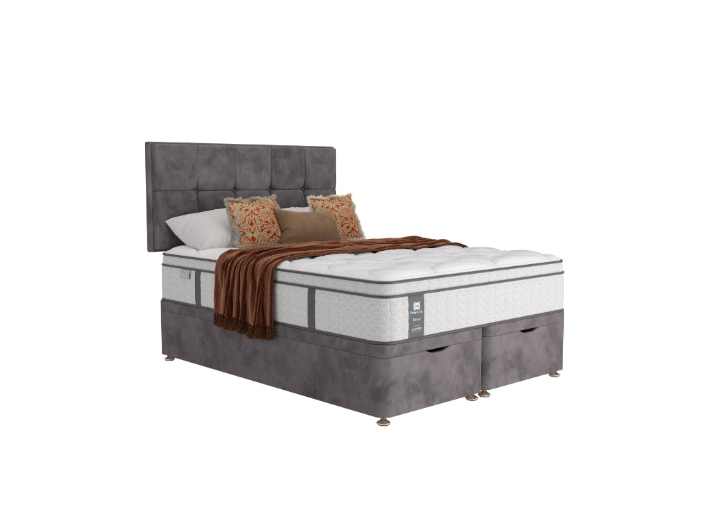 Sealy Posturepedic Elevate GelLux Cool Mattress Ottoman Divan Set