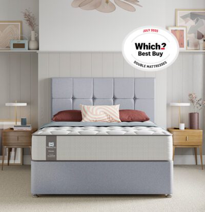 Sealy Posturepedic Elevate Blackwood has been awarded the prestigious Which? Best Buy