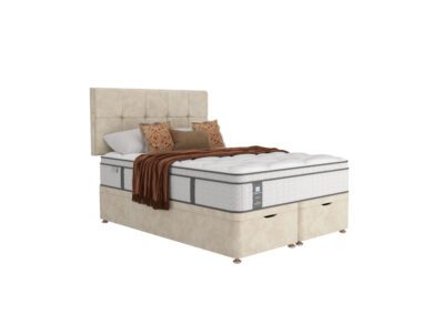 Sealy Posturepedic Elevate Gel Memory Cool Mattress & Ottoman Divan   