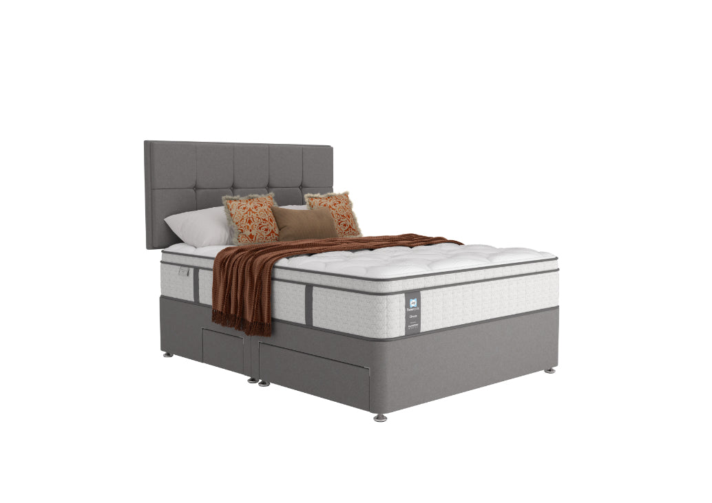 Sealy Posturepedic Elevate Gel Memory Cool Divan Set