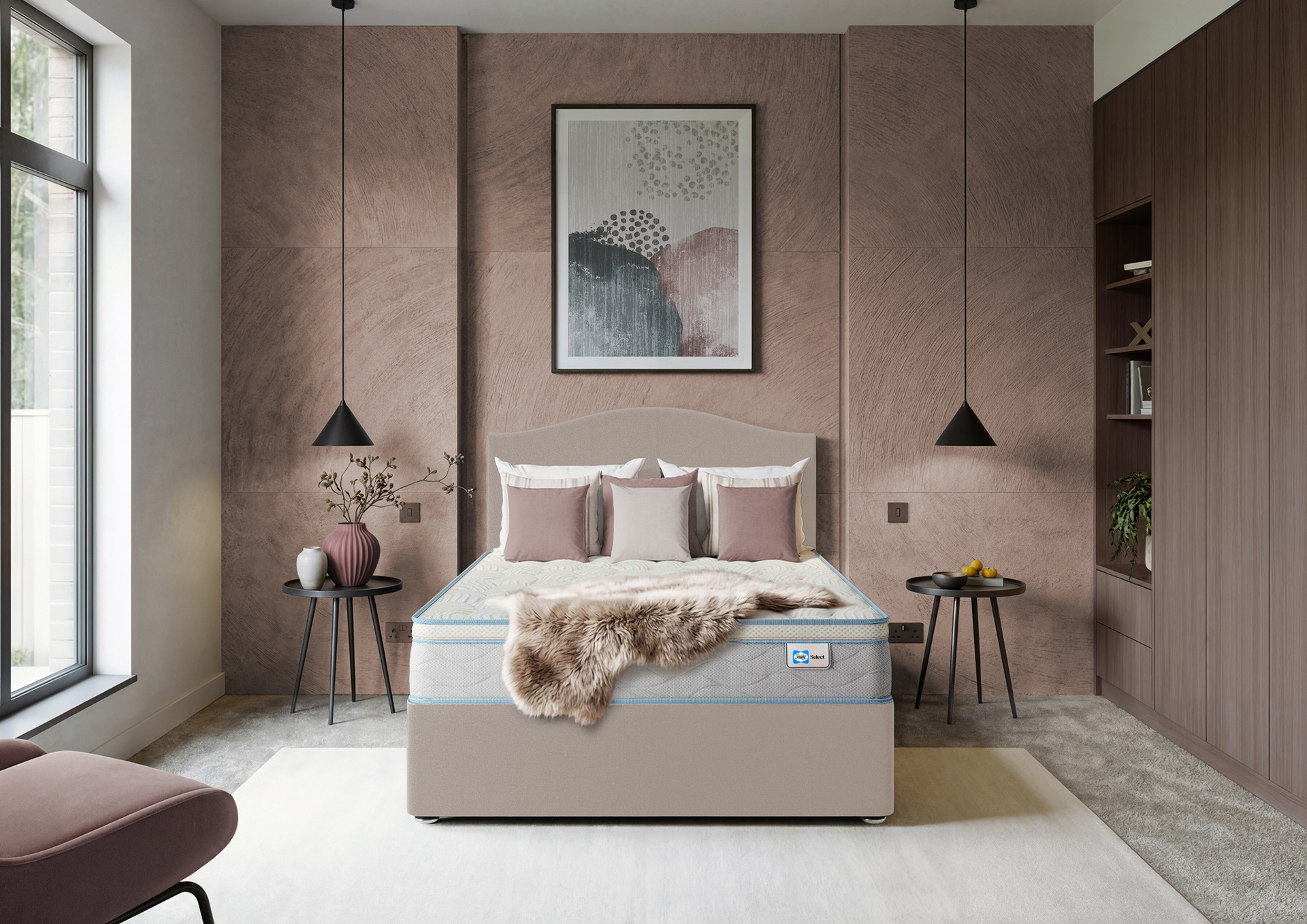 SELECT PLUS FIRM BEDDING Front on 1920x1358 v1