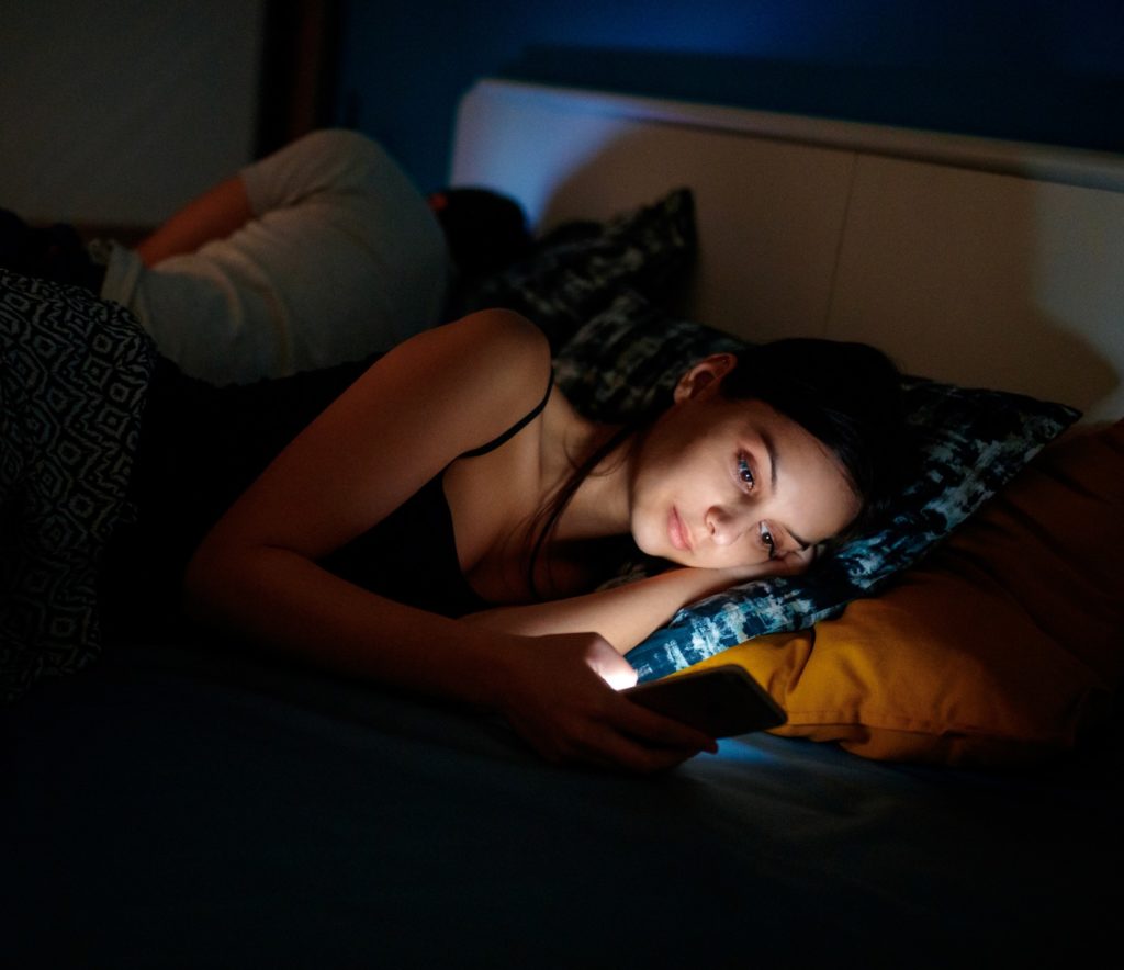 How to prevent your partner from disturbing your sleep 1 woman sleeping 1024x884 1